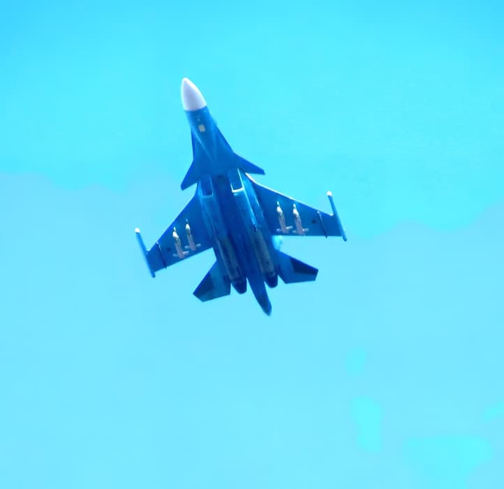 Su-34 with FAB-500M62 aerial bombs