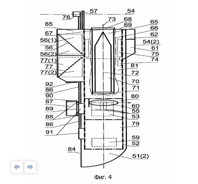 Концепт подлодки с двумя рабочими положениями корпуса