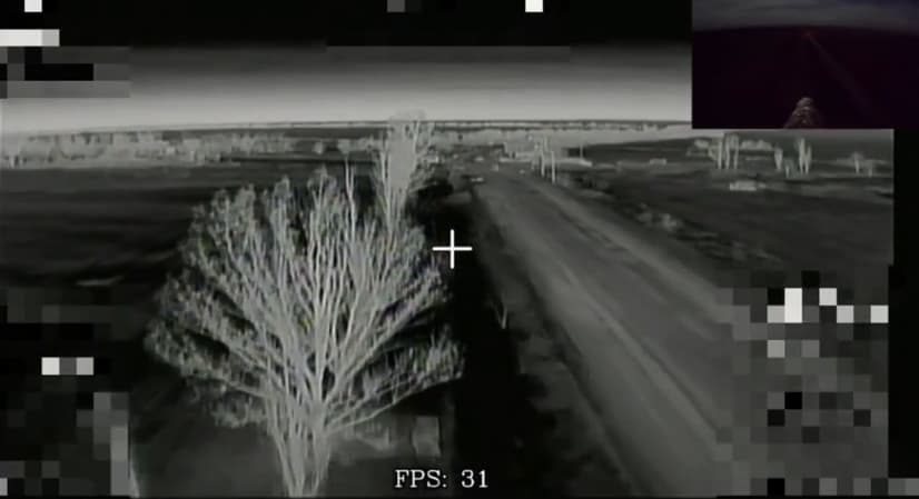 UAV "Knyaz Vandal Novgorodsky" with thermal imager