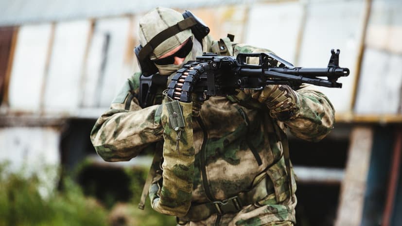 Военнослужащий ВС РФ&nbsp;с системой «Скорпион»