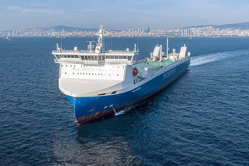 Both eco-ferries operate on the ‘Sea Port of Ust-Luga – Sea Port of Kaliningrad’ line.