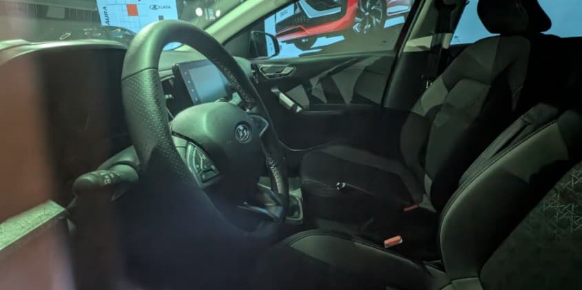 Interior of the serial Lada Iskra