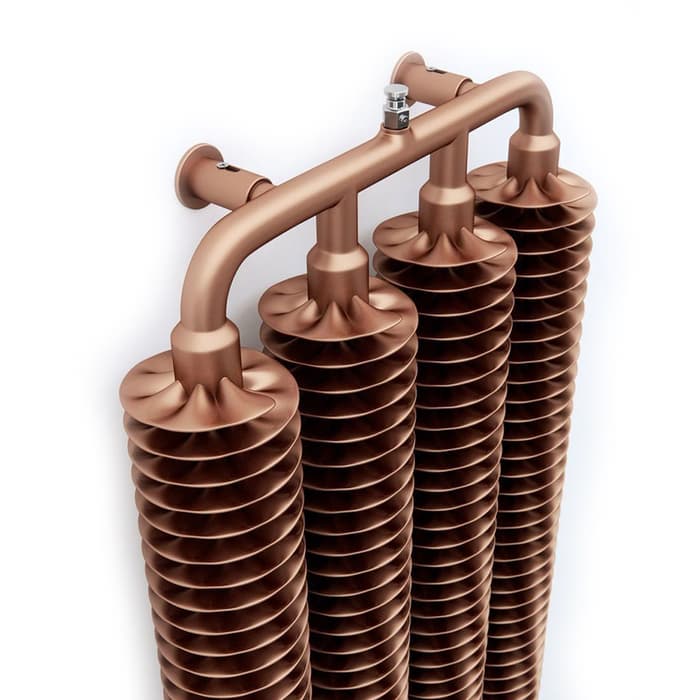 Spiral radiator (photo for illustration)