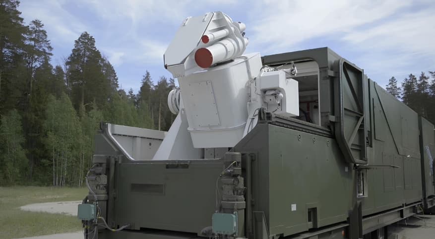 Peresvet laser air defense system
