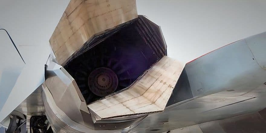 Su-57 fighter with AL-51F1 engine