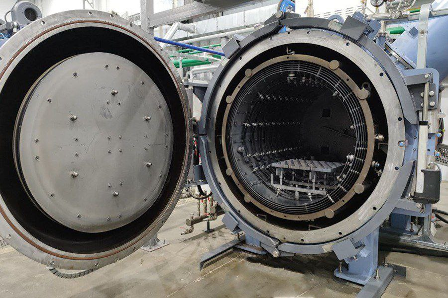 Вакуумная печь термической обработки