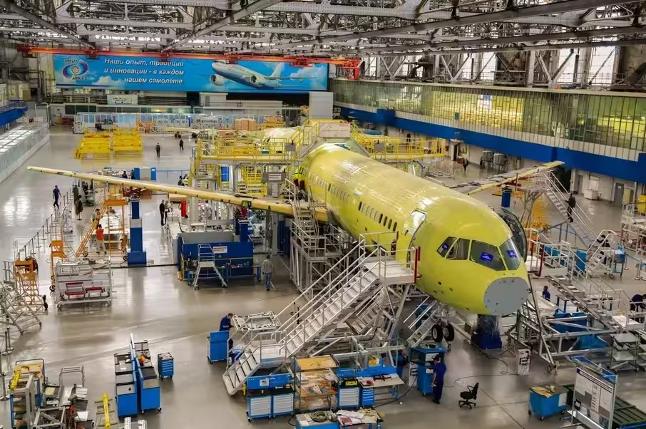 MC-21 in assembly