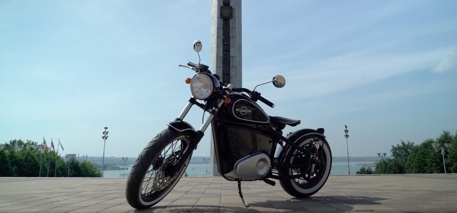 Modern version of the IZH-49 electric motorcycle (the original was produced by IzhMash from 1951 to 1958)
