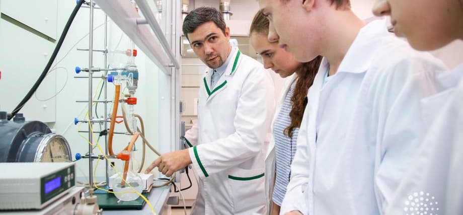 Laboratory in the &nbsp;'Sirius' center