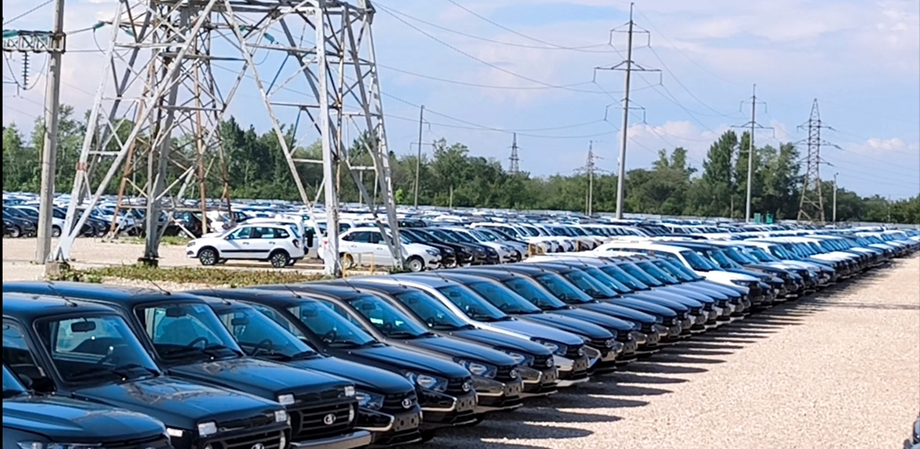 Parking of unsold cars