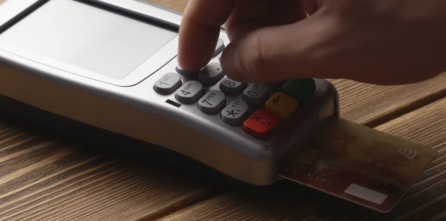 Visa card payment