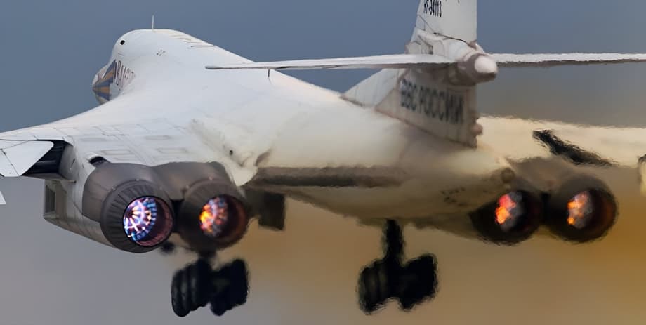 Ту-160 с двигателями НК-32