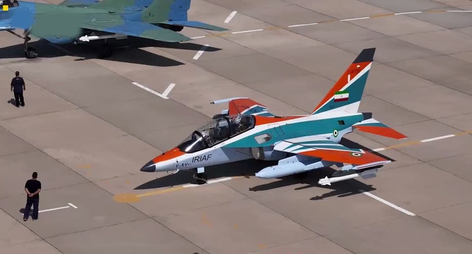 Yak-130 de la Fuerza Aérea de Irán