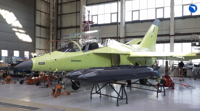 первый опытный образец самолёта Як-130М