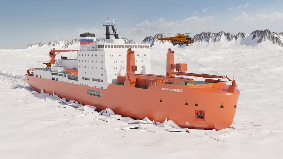 Research and expedition vessel (REV) "Ivan Frolov" of project 23680