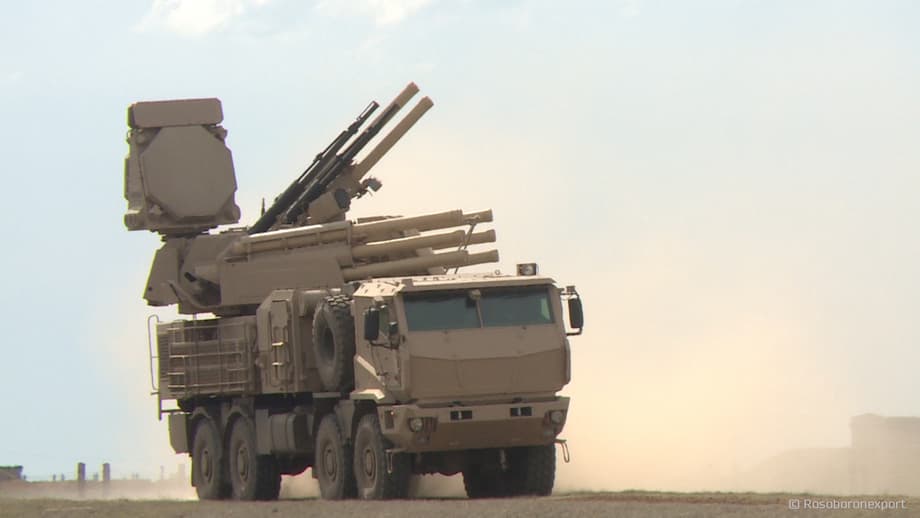 SAM-gun system "Pantsir-C1M"