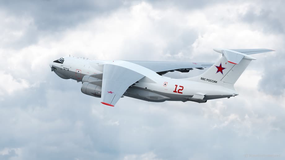 Il-78MK-90A tanker aircraft