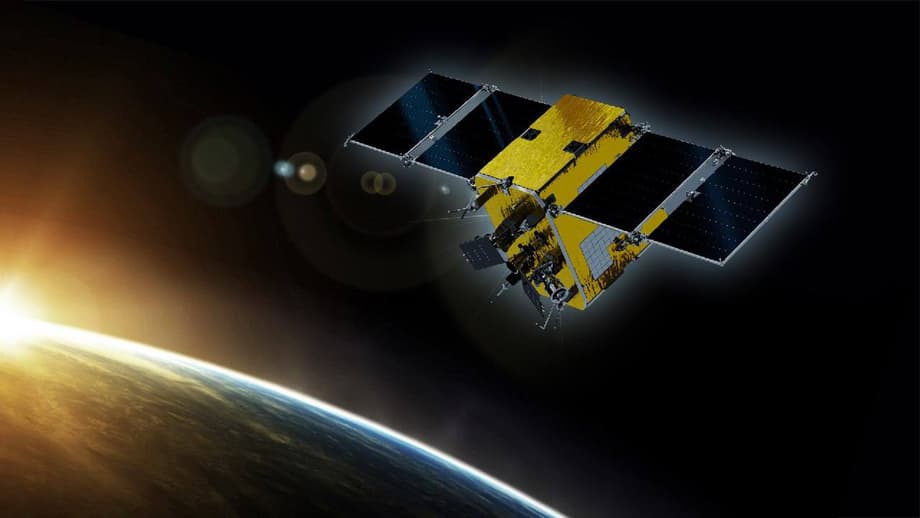 Satellite in Earth orbit