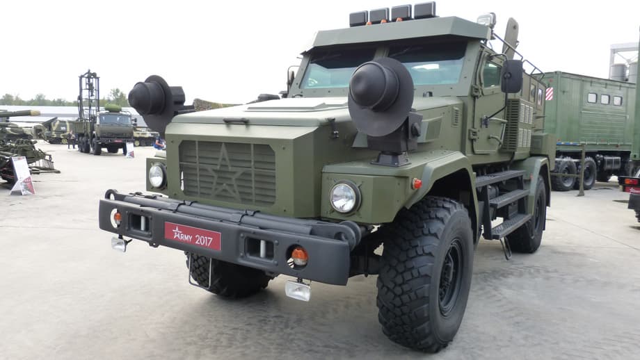 Astey's armored vehicle