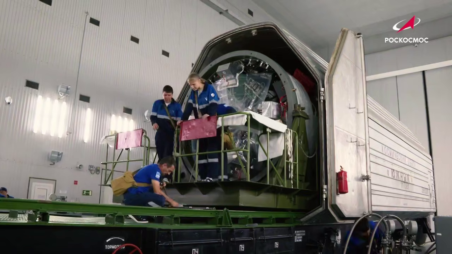 Preparación del biosatélite "Bion-M" №2
