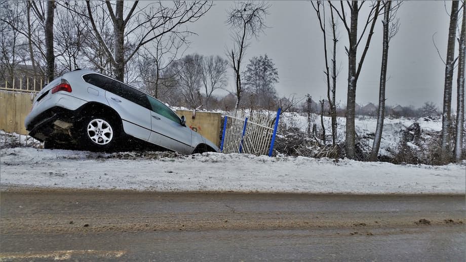 The driver lost control<br>