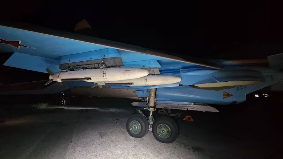 Д-30СН на подвеске Су-34НВО