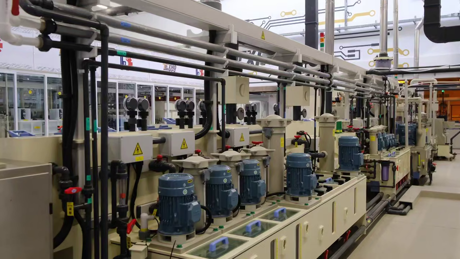 Production site at the Tekhnotekh plant