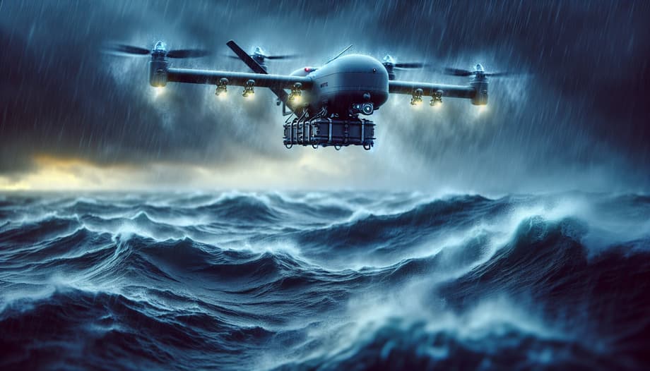 The first "field" tests of the surface drone will be held in 2024