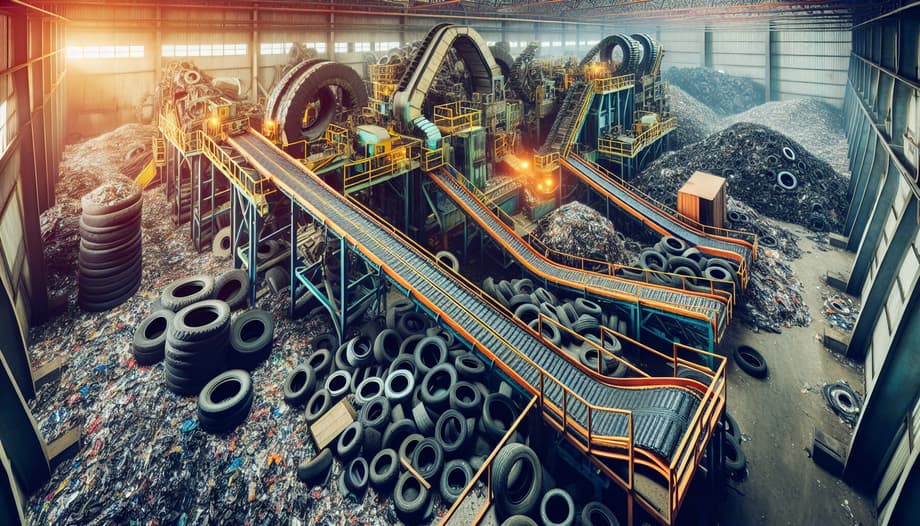 Ya existen fábricas de este tipo en Rusia, y participan activamente en proyectos ecológicos estatales y privados. Pero el reciclaje de neumáticos sigue siendo un negocio rentable y prometedor<br>