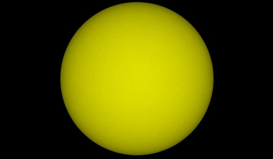 Sun without spots