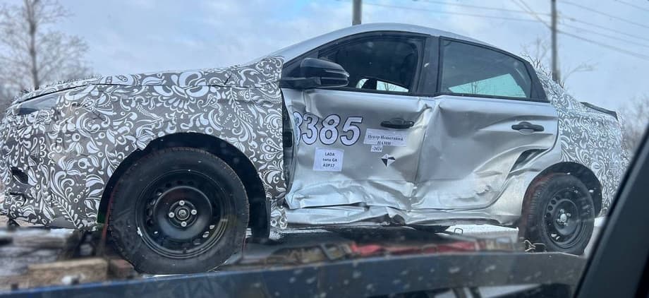 &nbsp;Lada Iskra после краш тестов