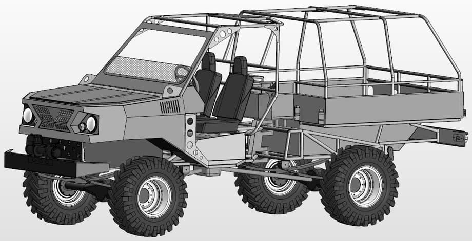 All-terrain vehicle «Пластун ТТ»