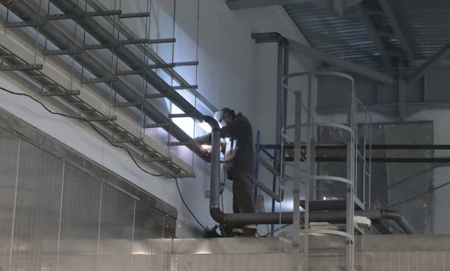 New electroplating workshop at the "Mayak" plant