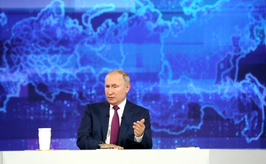 Putin en la línea directa