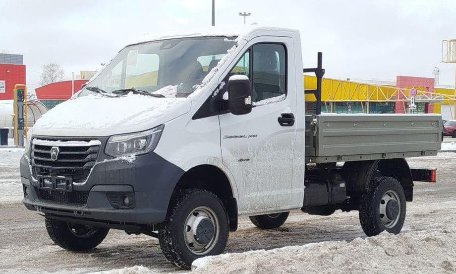 Sobol NN" 4x4 with an onboard platform