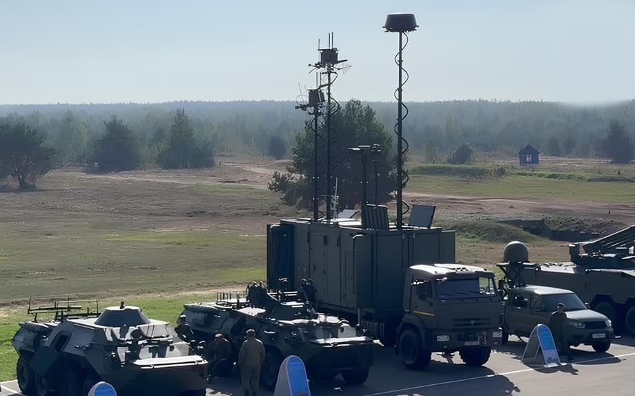 Sistema de radiomonitoreo y radiosupresión de comunicación VHF R-936 "Aero"