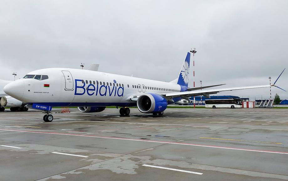 Avión de «Belavia»