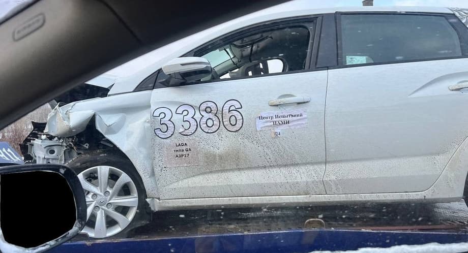 &nbsp;Lada Iskra после краш тестов