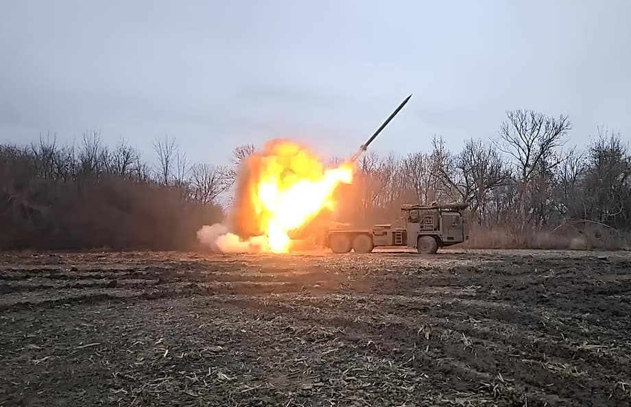 "Uragan-1M" on the BAZ-69092 chassis