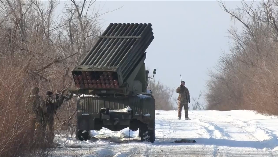 Расчеты реактивных систем залпового огня «Град»