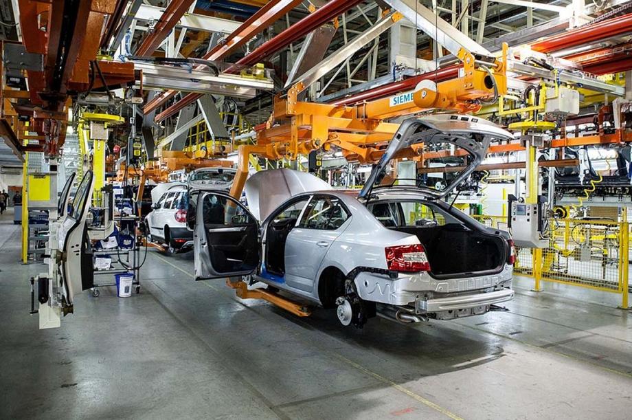Производство автомобилей Skoda на заводе ГАЗ