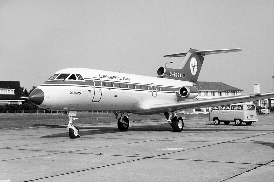 &nbsp; Як-40 авиакомпании&nbsp;General Air&nbsp;&nbsp;