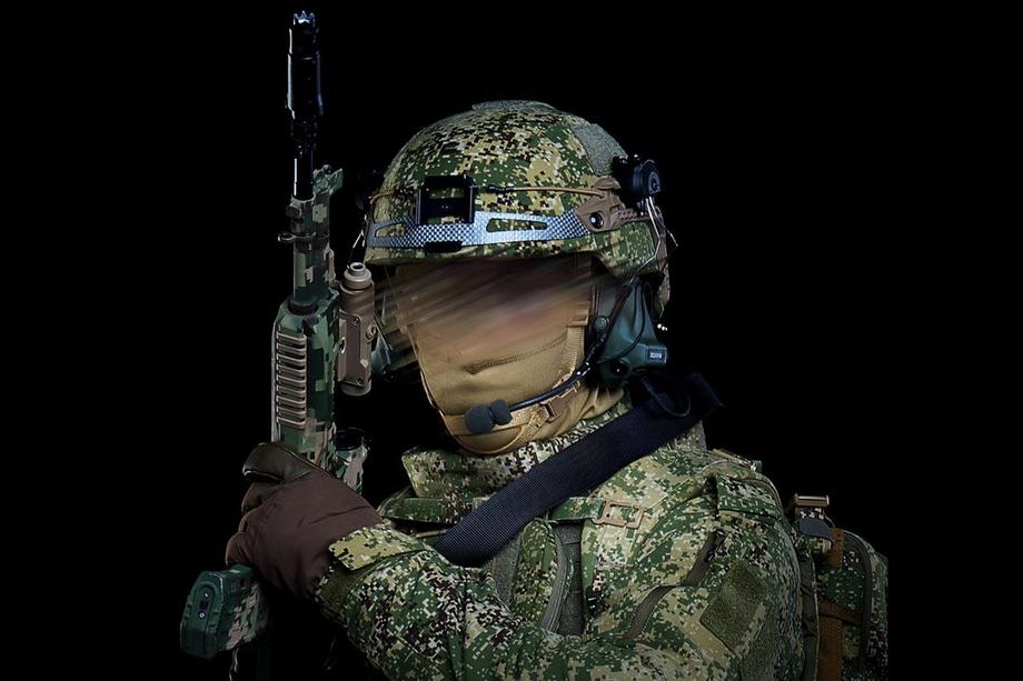 Casco blindado prometedor de "Triada-TKO"