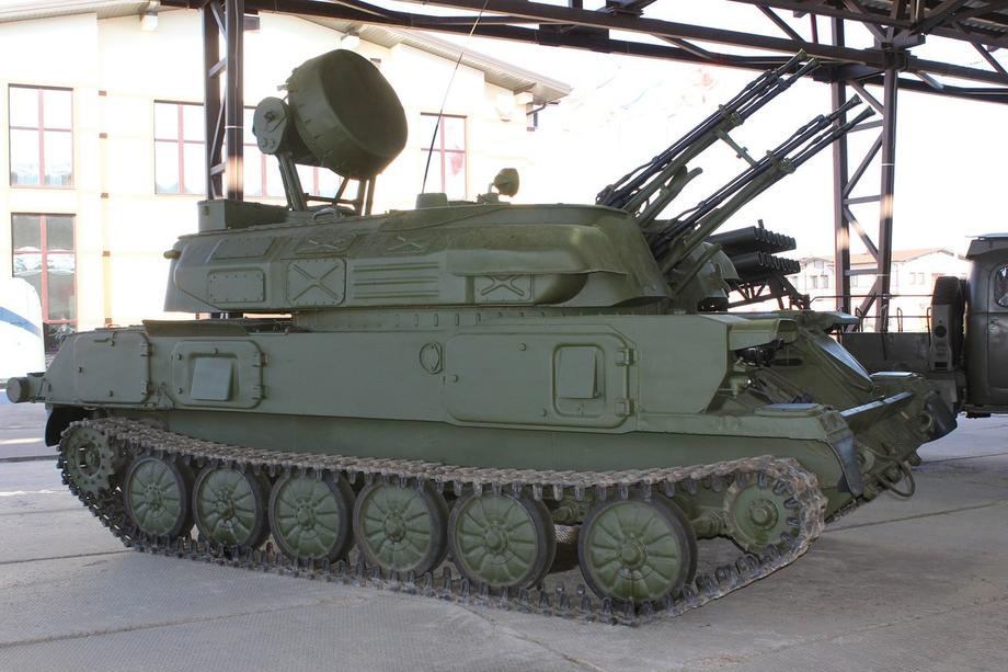 23-мм зенитная самоходная установка ЗСУ-23-4 «Шилка»
