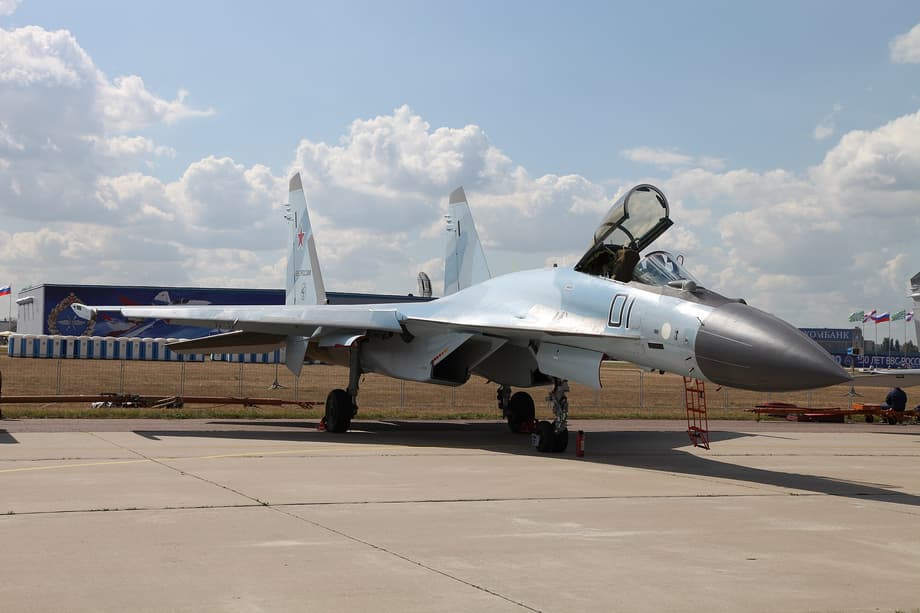 Су-35С на праздновании столетия ВВС России
