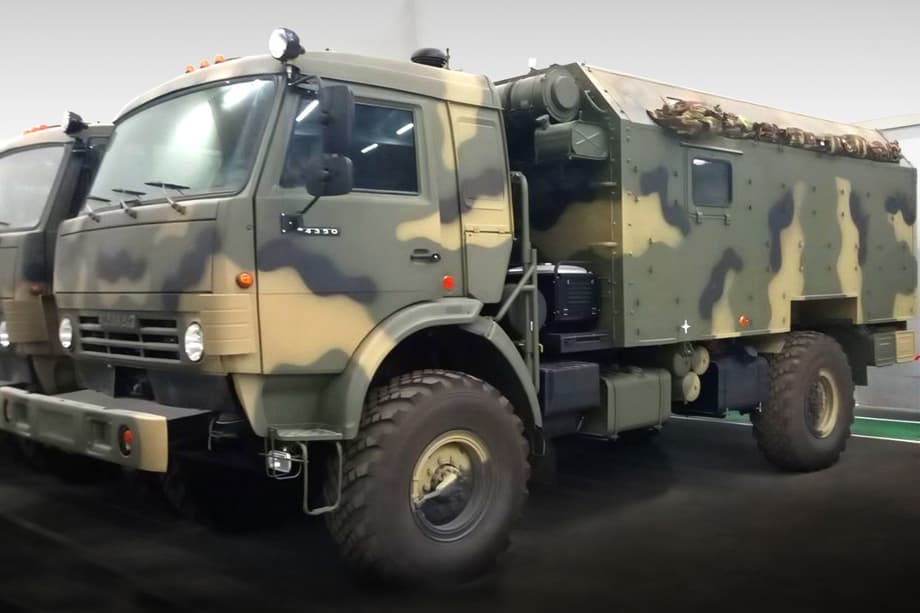 The MCP from the complexes with UAVs is used to adjust the firing of high-precision loitering munitions.