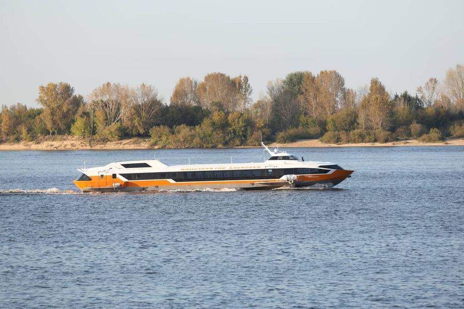 Первый рейс у приобретения нижегородской компании «Водолет»состоится в Казань уже в эту субботу, 21 октября. 