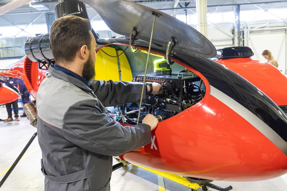 Montaje en la plataforma "Aeromax"