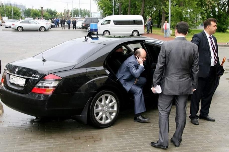 Officials in Mercedes
