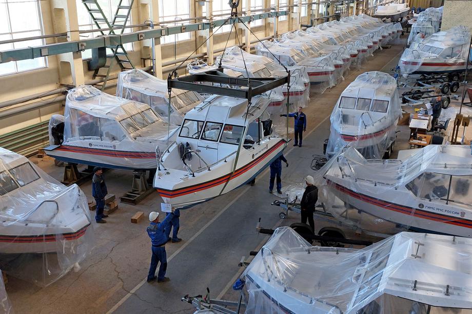 Shipment of boats of the MS001 project